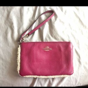 Coach purse with wallet